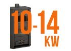 Krbové kachle s výkonom výmenníka od 10 kw do 14 kW