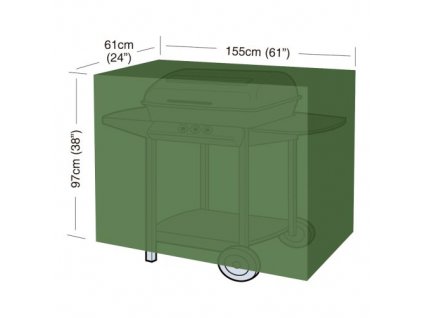 Krycia plachta na gril CLASSIC "L" 155 x 61 x 97 cm, PE 90g/m2