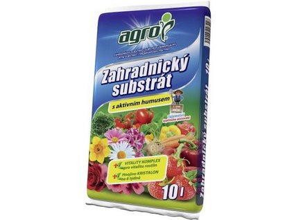 Záhradnícky substrát AGRO 10 l