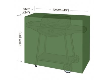 Krycia plachta na gril CLASSIC "M" 124 x 61 x 91 cm, PE 90g/m2