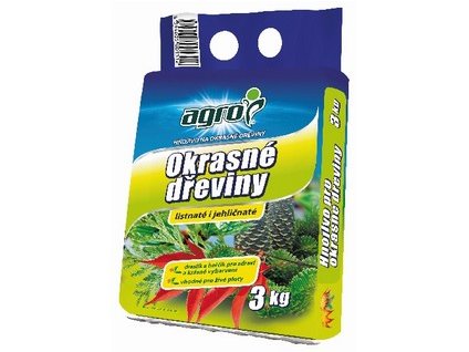 Hnojivo AGRO pre okrasné dreviny 3 kg