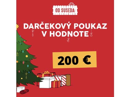 poukaz vanoce 24 200eur