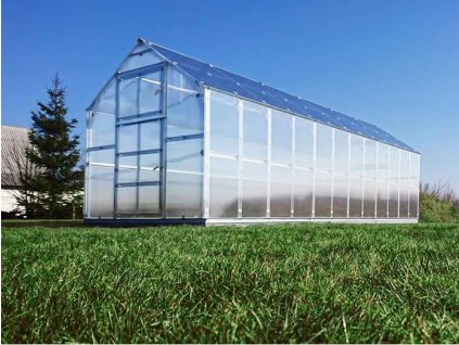 Záhradný skleník Gardentec H 2,12 x 2,35 m