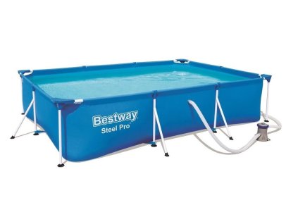 Bazén BESTWAY Steel Pro 3 x 2,01 x 0,66 m s kartušovou filtráciou - 56411