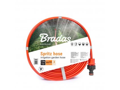 Záhradná hadica rozstrekovacia plochá BRADAS SPRITZ 1/2", 15m + spojky