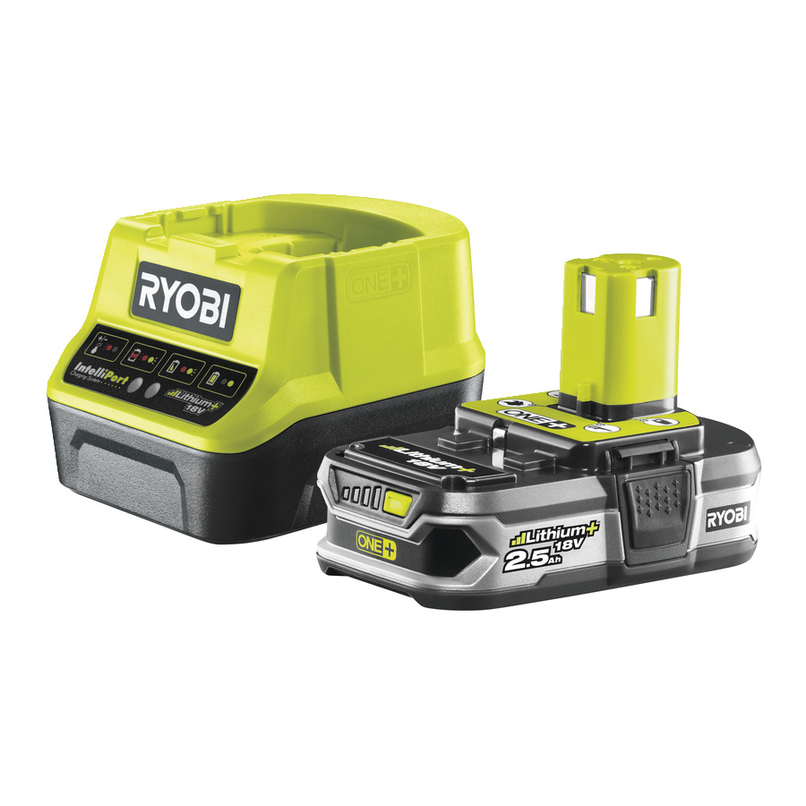 Akumulátor + nabíjačka RYOBI 18V 1x 2,5 Ah Li-Ion RY5133003359